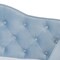 Baxton Studio Freda Blue Velvet Upholstered and Tufted Twin Size Daybed with Trundle 163-10329 - alternate 2